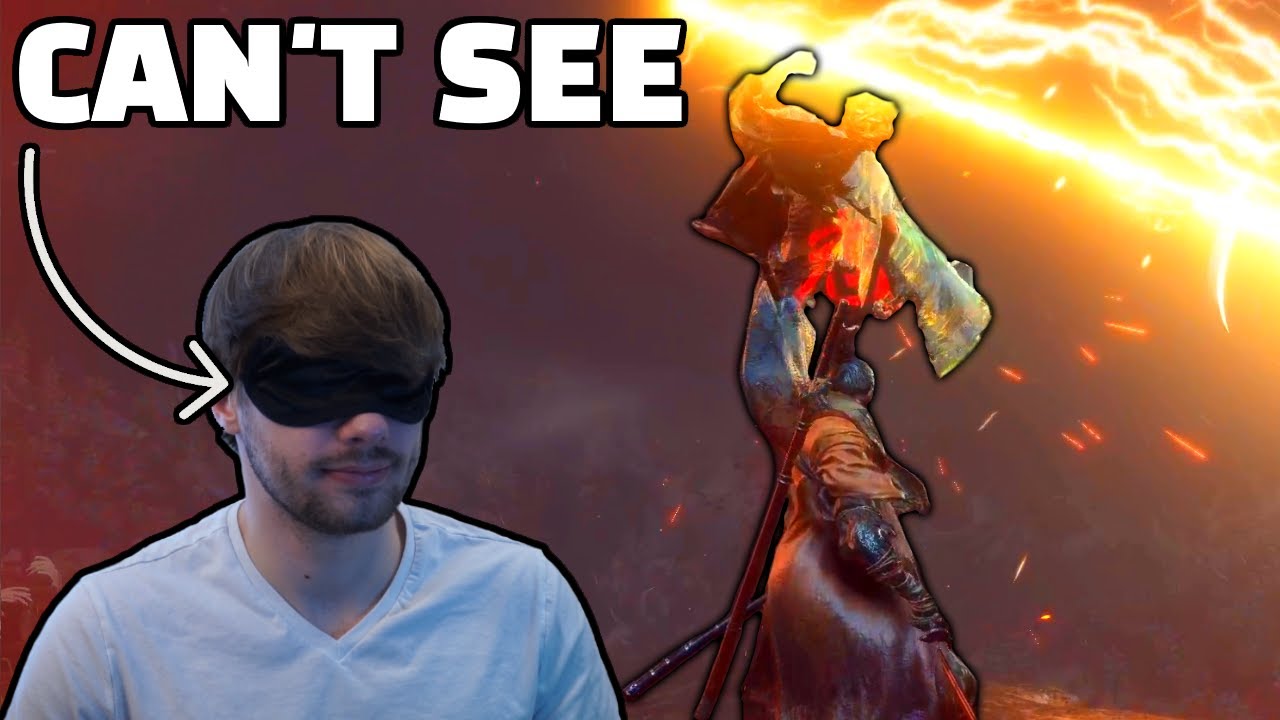 I Beat Sekiro's Final Boss BLINDFOLDED