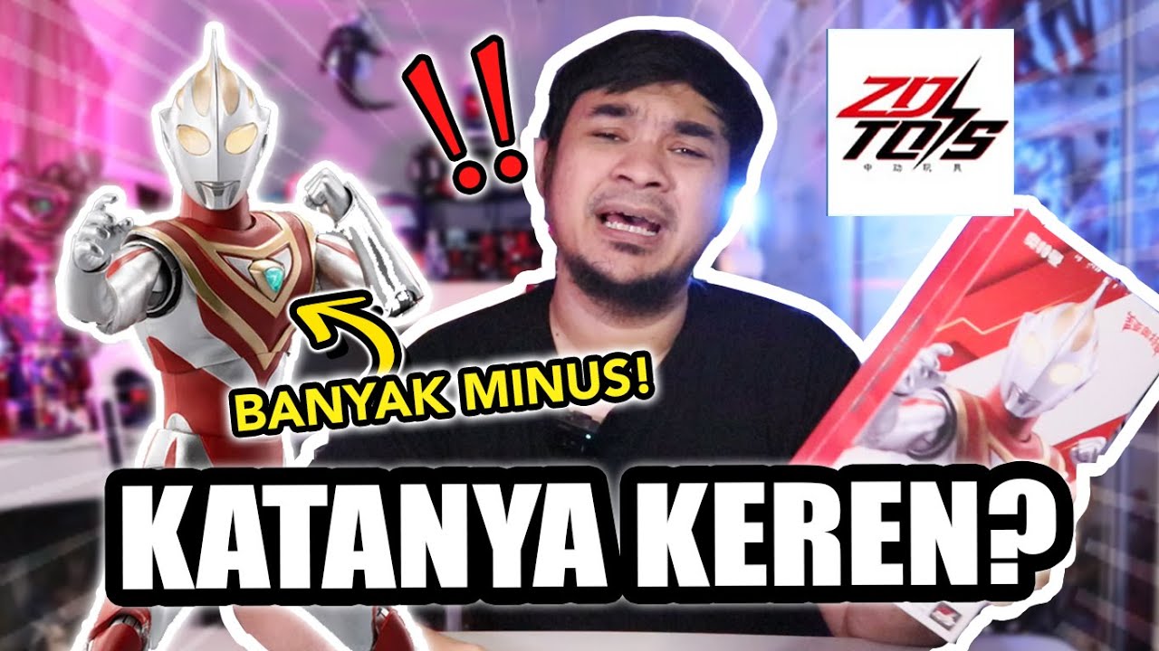 INI DIA!! 300 RIBUAN AJA, ZD TOYS ULTRAMANA!!! GAIA V1