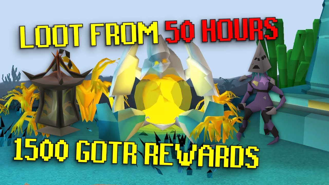 Loot From 50 Hours of Guardians of the Rift | 1500 GOTR Reward Points