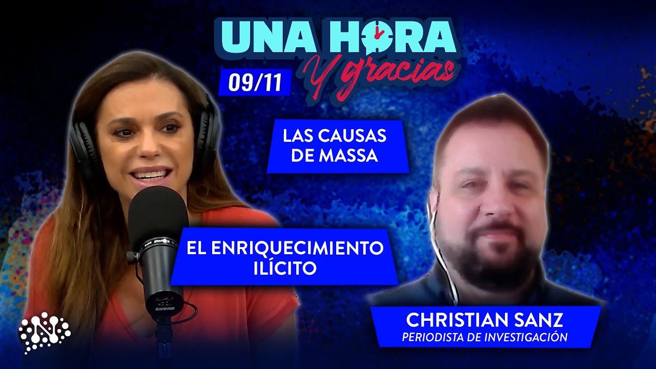 Guadalupe Vazquez y Diego Lewen: Una Hora y Gracias  | con Christian Sanz (periodista) 09/11