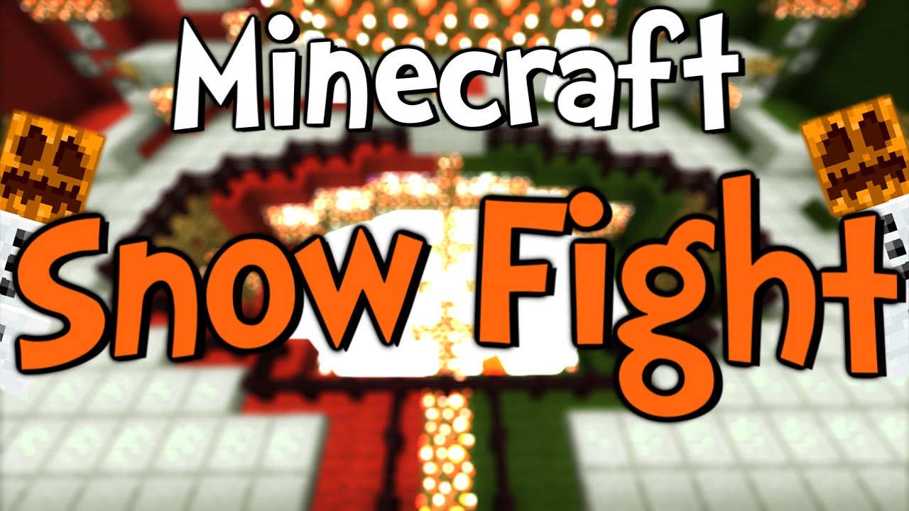 Minecraft - Snow Fight w/ iJevin