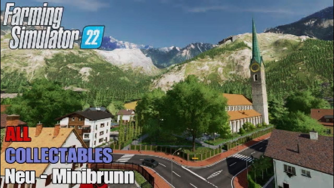 FS22 Neu - Minibrunn Map | Earn extra money | All 16 Collectables