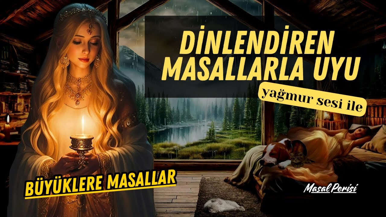 Dinlendiren Masallarla Uyu-Büyüklere Masallar-Masal Dinle-Sesli Kitap-Masal-Hikayeler-Masal Perisi
