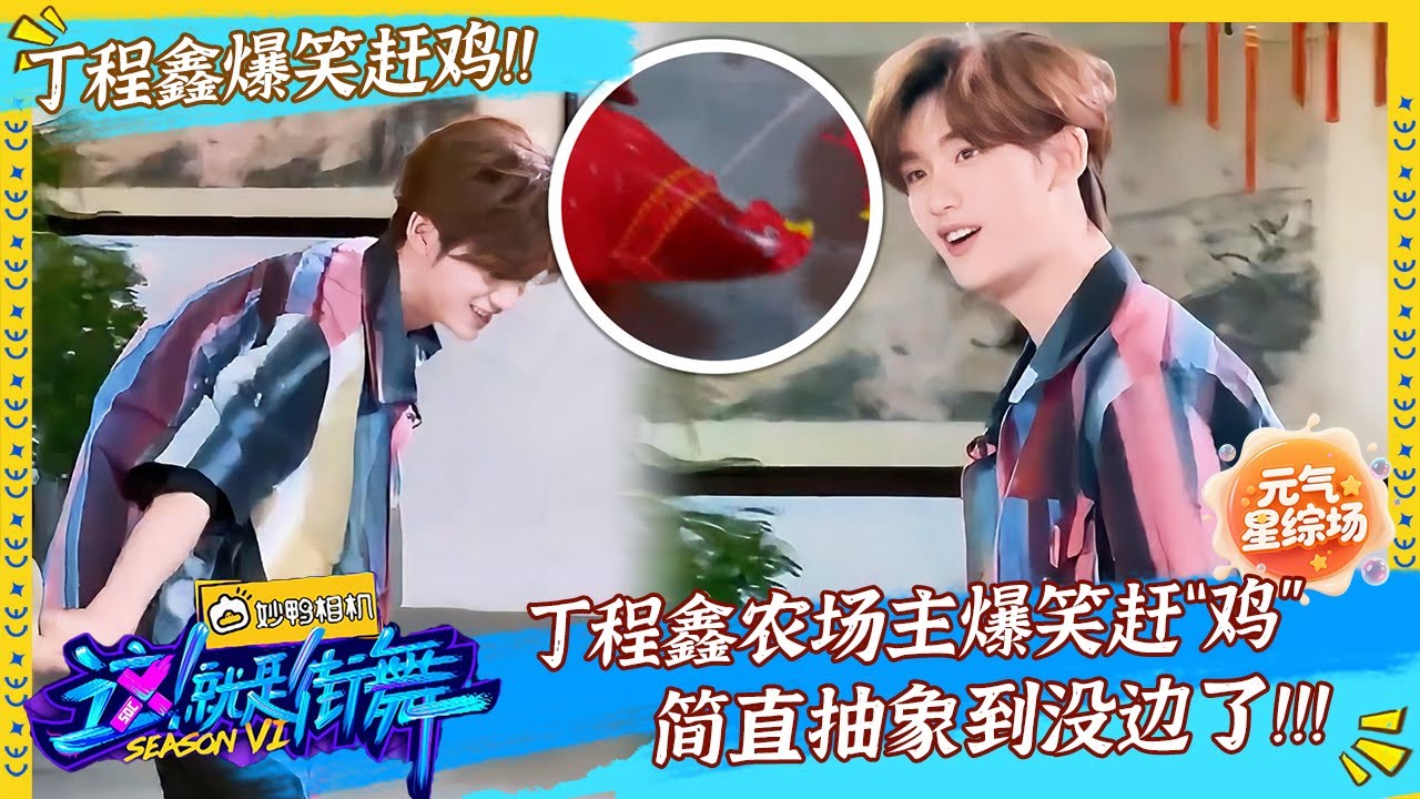 【独家精华版】太抽象了！制霸舞台的丁程鑫竟被一群鸡制服？丁程鑫爆笑赶“鸡”失控名场面！#这！就是街舞 第六季 Street Dance of China S6 | #吴建豪 #朴宰范 #丁程鑫