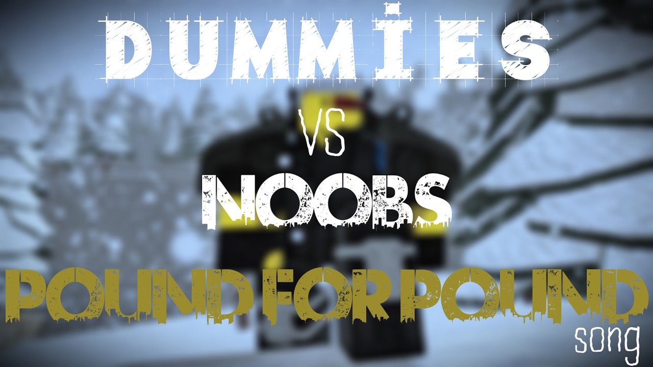 Dummies Vs Noobs - Pound For Pound [ Dummies Vs Noobs / DVN Song ]