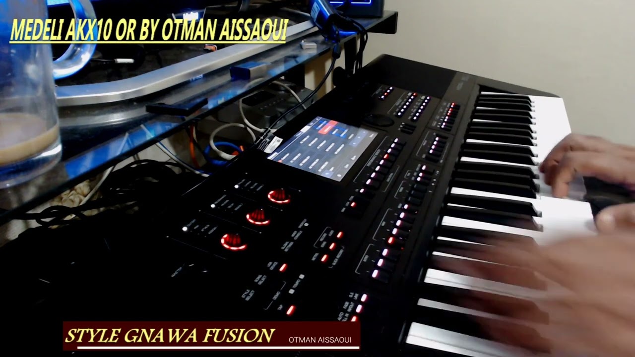 GNAWA FUSION MEDELI AKX10 OR BY OTMAN AISSAOUI