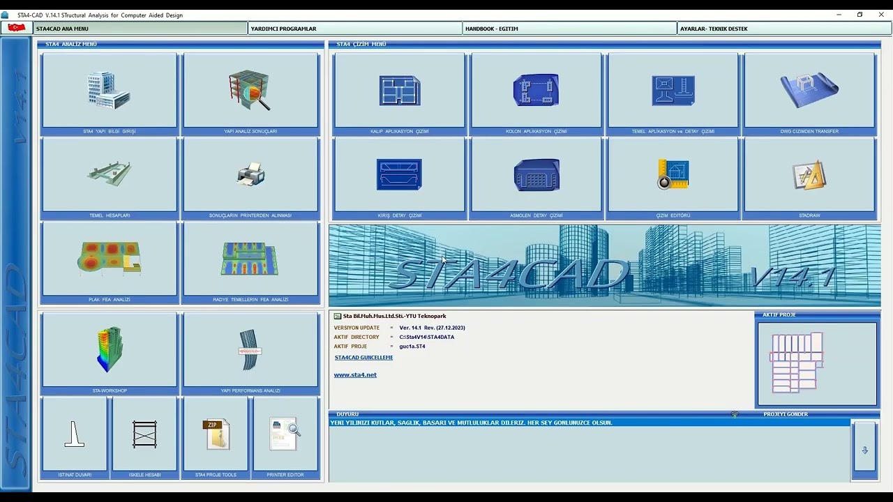 STA4CAD'de Runtime Hatası Çözümleri