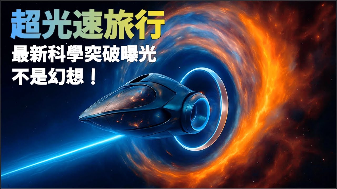 【科學爆點】超光速旅行竟非幻想｜最新曲速引擎時空折疊技術急速進展中
