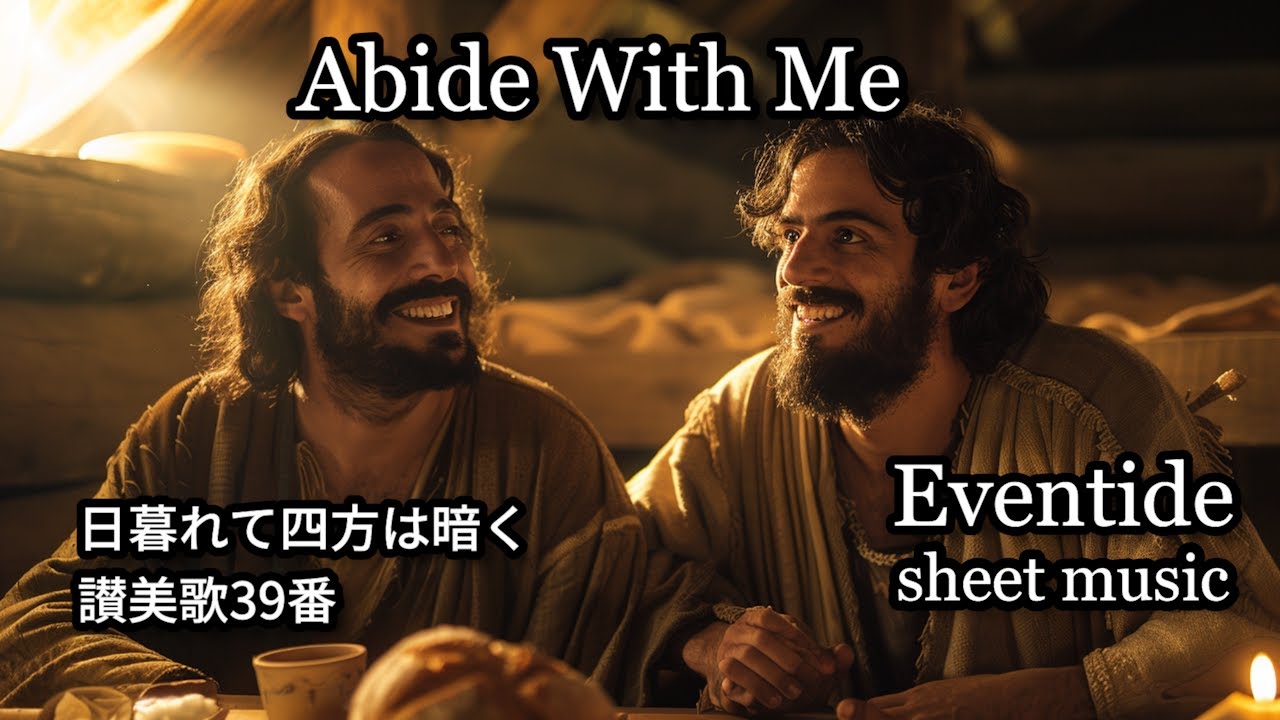 Abide With Me（日暮れて四方は暗く）｜Piano Solo Sheet Music–William Henry Monk's Finest Hymn｜ピアノ独奏用楽譜–極上の讃美歌