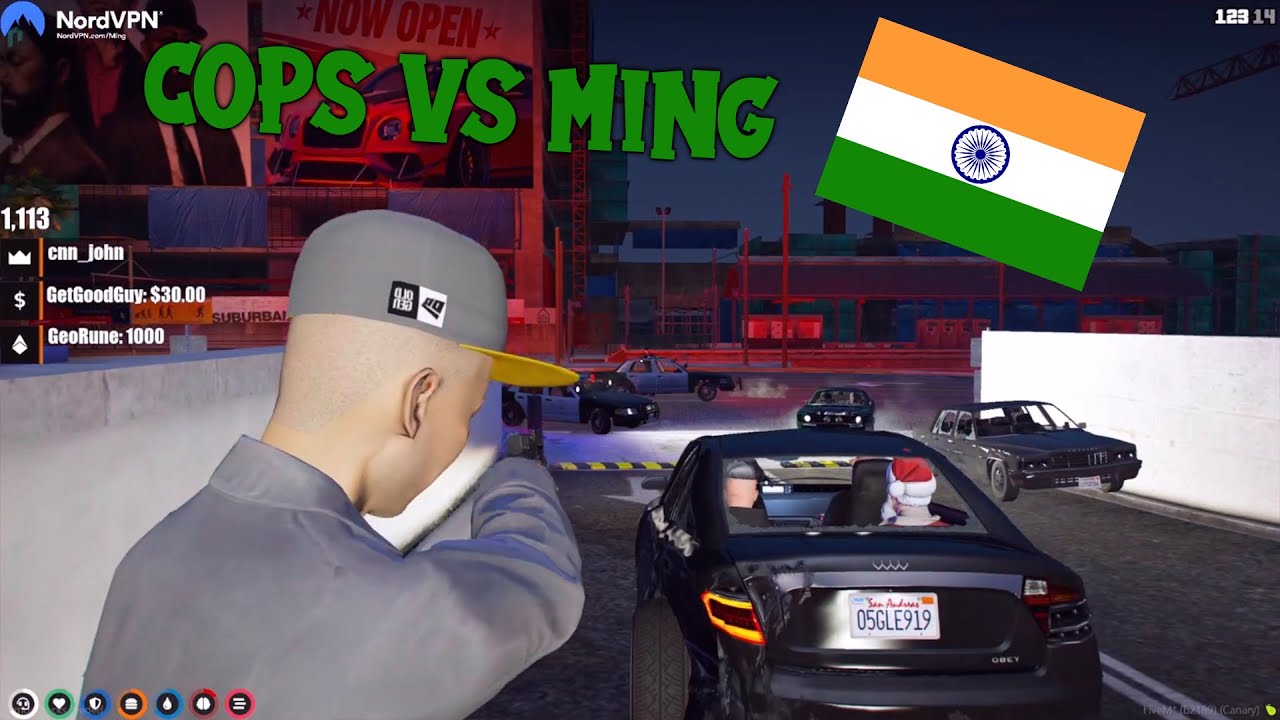 Ming Gets Into Shootout With Police In NoPixel India