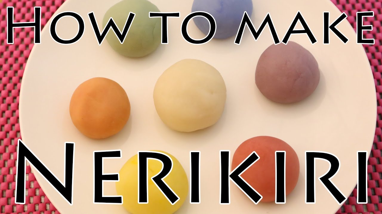 How to make Wagashi Nerikiri Japanese Traditional Candy