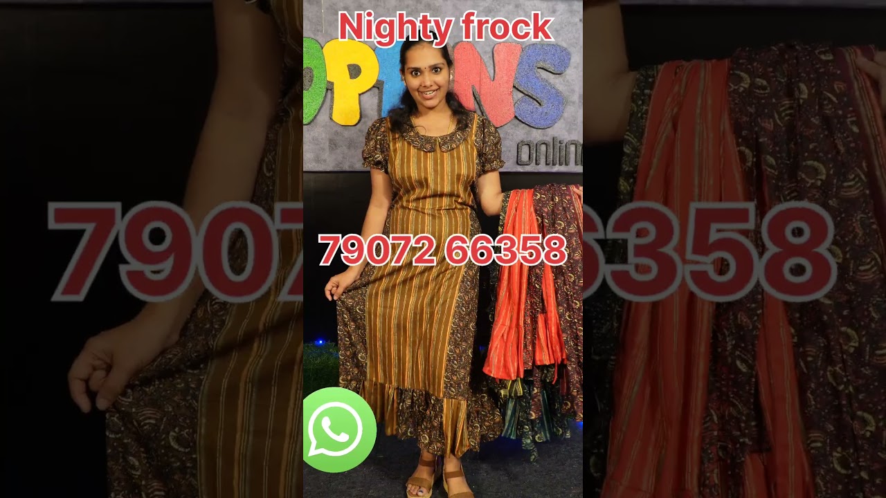 #New model# frock nighty#nightiesonlineshopping #nightyfrock #fashion #youtube #shorts