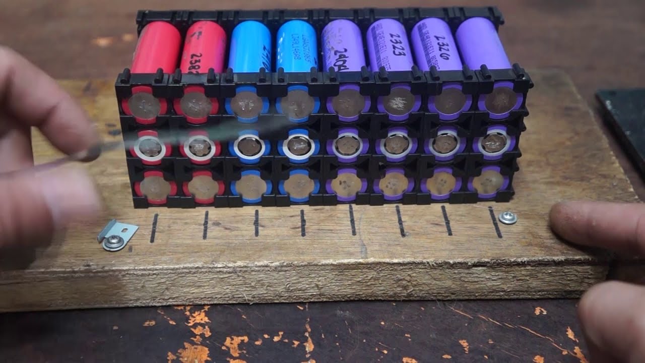 Battery Bank 18650 3S8P (Spot Welding Failed) Tagalog