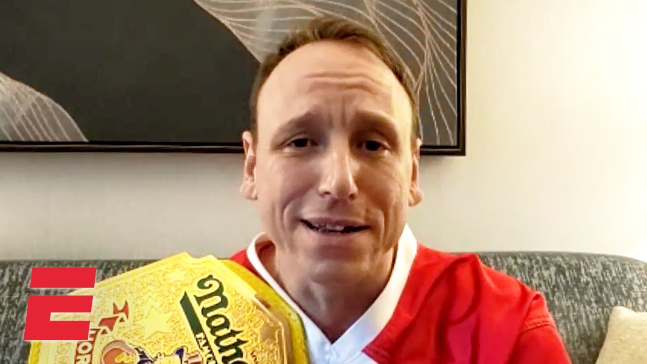 Joey Chestnut reveals how he got into competitive eating on eve of Nathan's Hot Dog Eating Contest 🌭