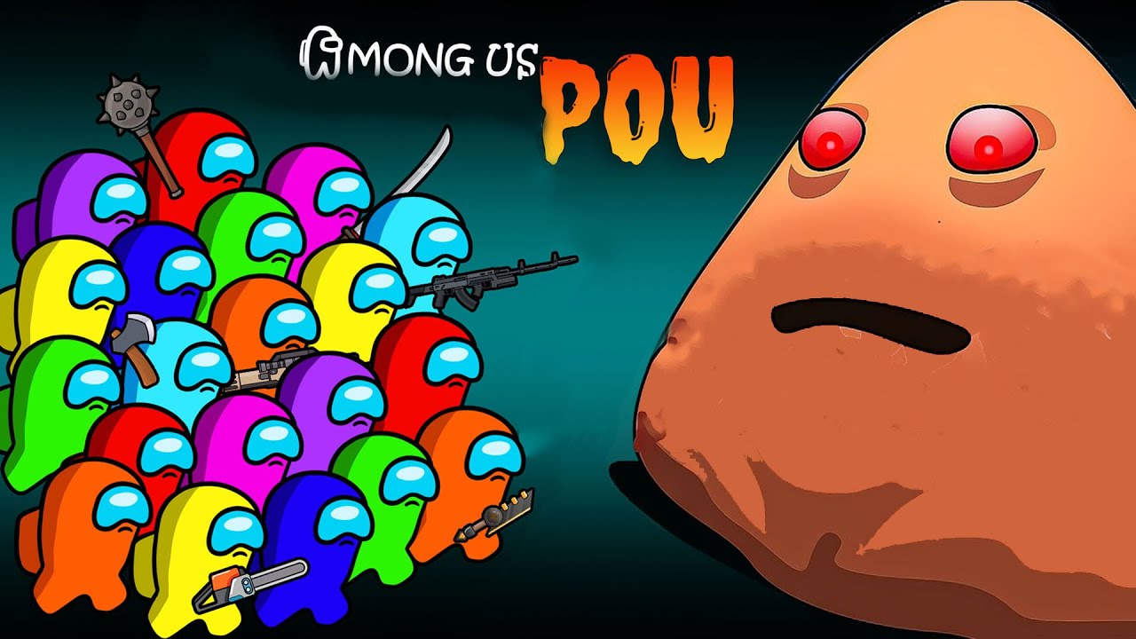어몽어스 | AMONG US vs. POU'S REVENGE | Poppy Playtime Chapter 3 | Among Us Animation