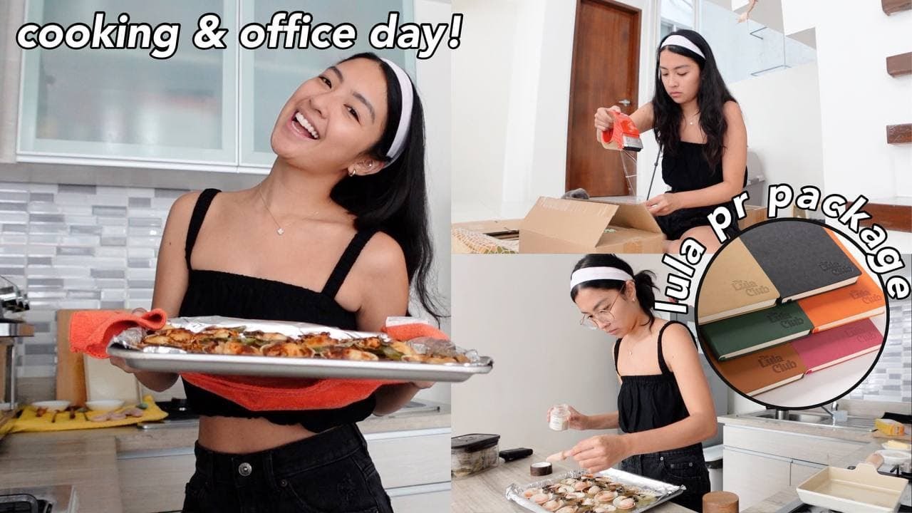 Cooking for Migy & Packing Lula PR + Magazine Cover BTS | Rei Germar