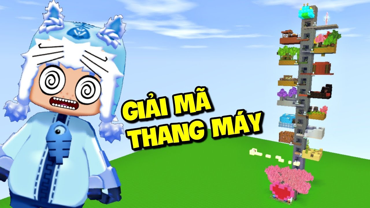 MEOWPEO BẤT LỰC GIẢI MÃ THANG MÁY BÍ ẨN SIÊU SIÊU HẠI NÃO TRONG MINI WORLD