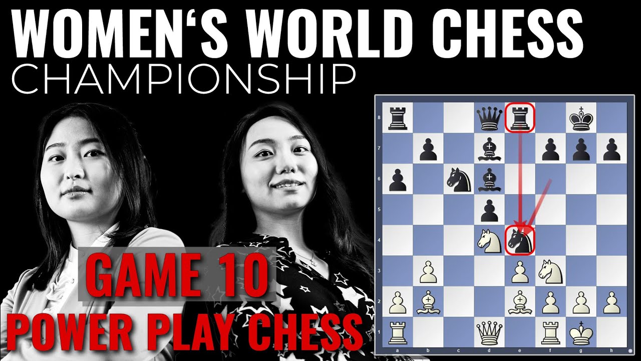 Ju Wenjun vs Lei Tingjie | Game 10 | Women's World Championship 2023