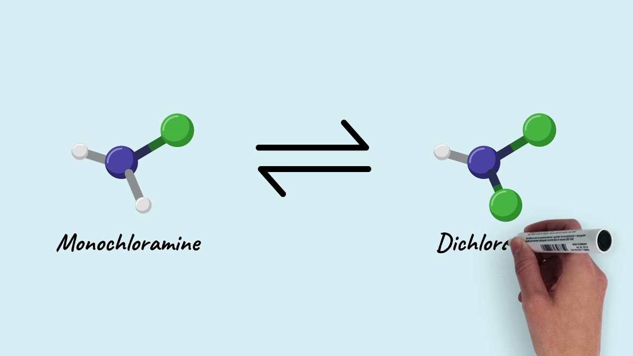 How does NDMA form in chloraminated drinking water and could its formation be curbed?