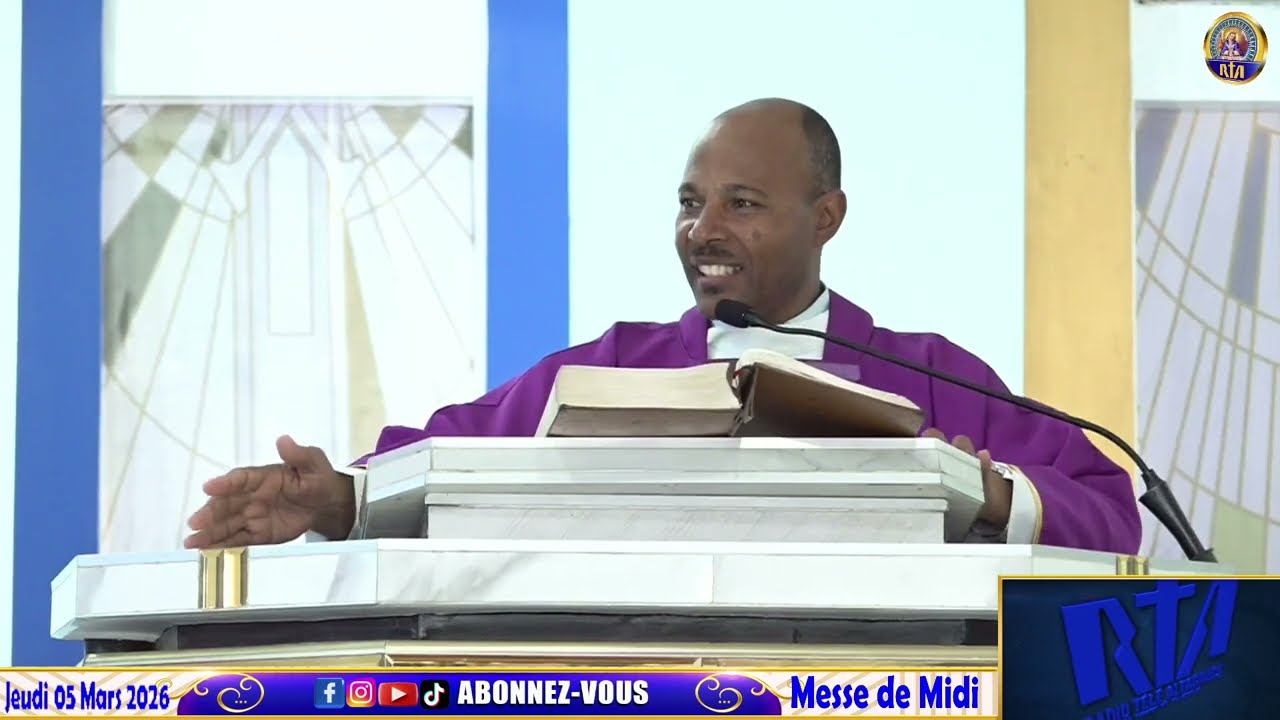 2ème Semaine de Carême  - Messe de Midi PM | Jeudi 05 Mars 2026