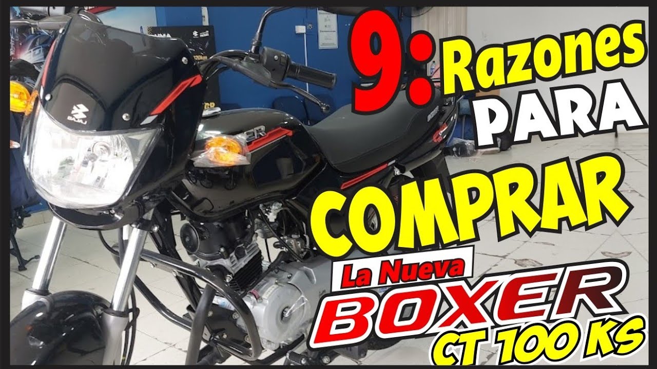 🔵Razones Para Comprar La BOXER CT 100 KS Modelo 2025 Ya es Hora De Una Renovación