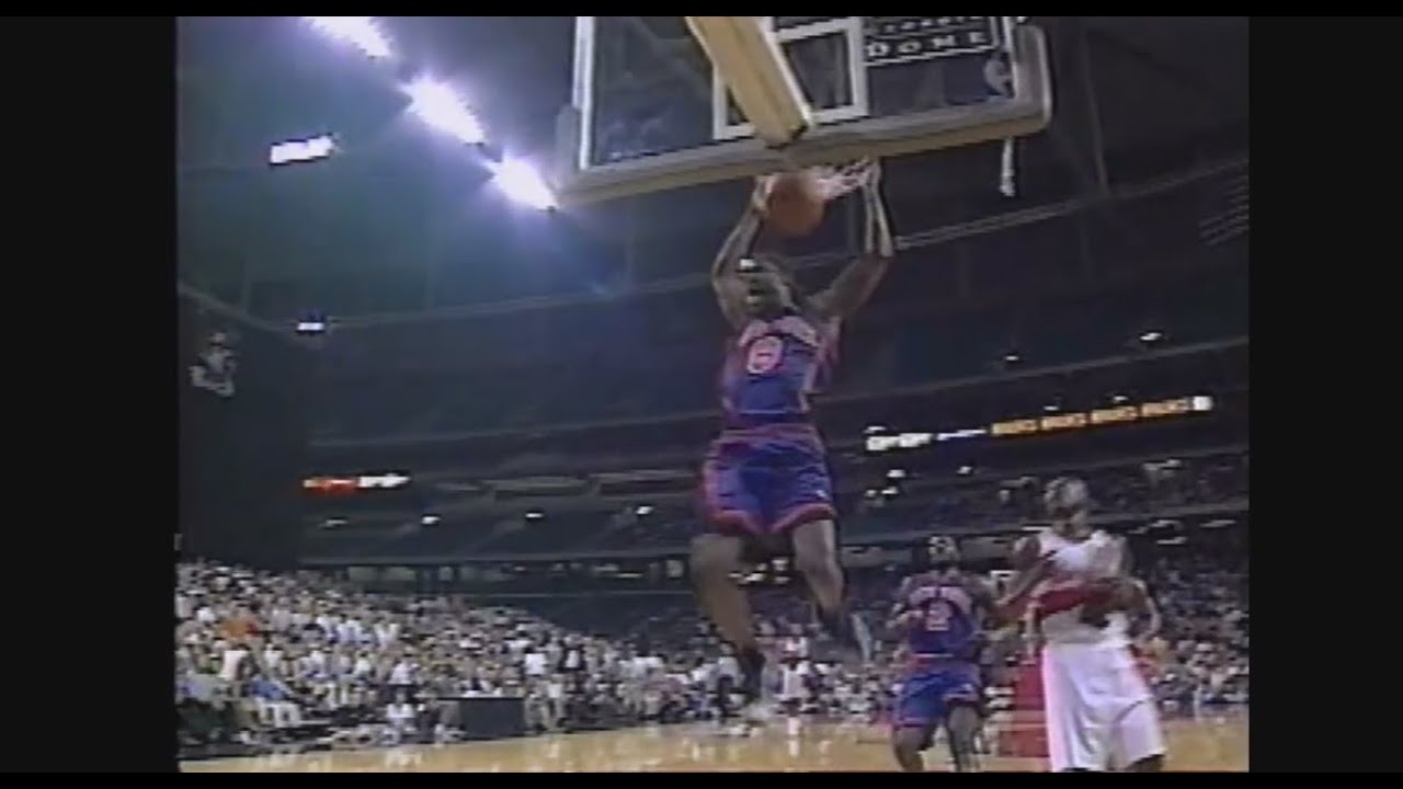 Game 2: Latrell Sprewell 31 Points @ Hawks, 1999 Playoffs.