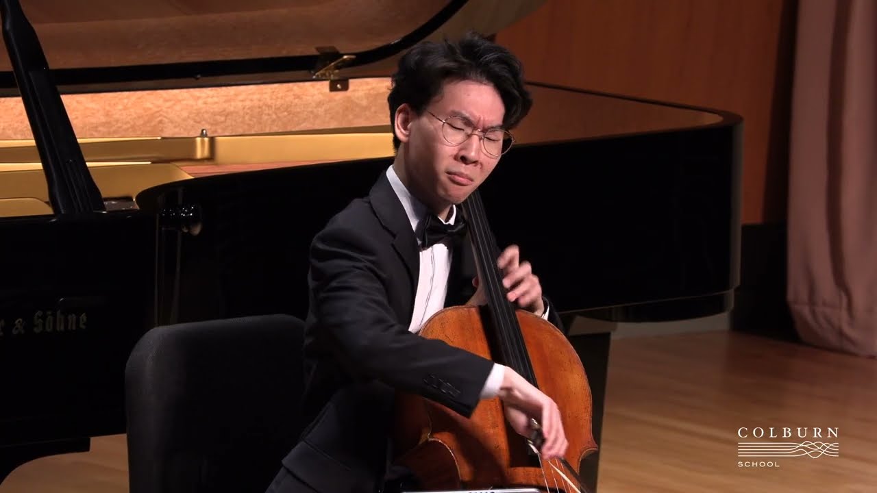Mendelssohn Cello Sonata No. 2 in D Major, Op. 58 | James Baik, Cello | LIVE