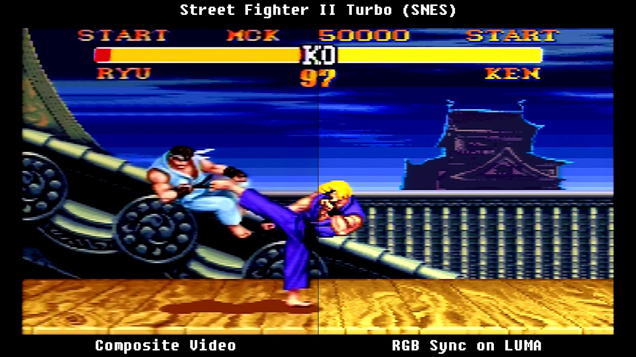 Games Console Video Output Comparisons