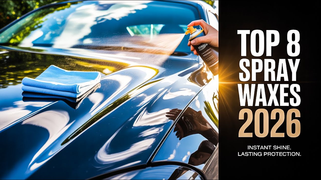 Top 8 Best Spray Wax For Quick Shine 2026!