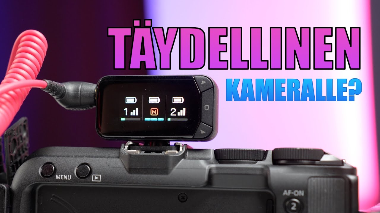 VIHDOIN KAMERAVASTAANOTIN! - Røde Wireless Micro Camera Kit