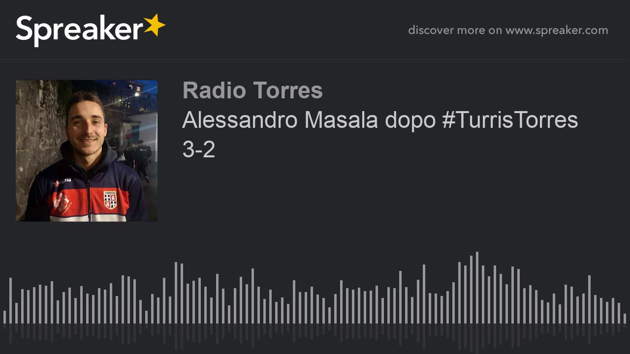 Alessandro Masala dopo #TurrisTorres 3-2