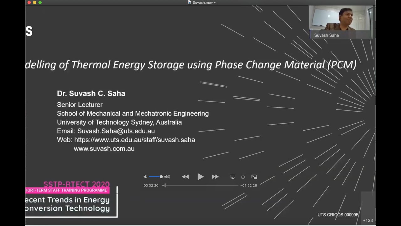 Modelling of Thermal Energy Storage using Phase Change Material (PCM)