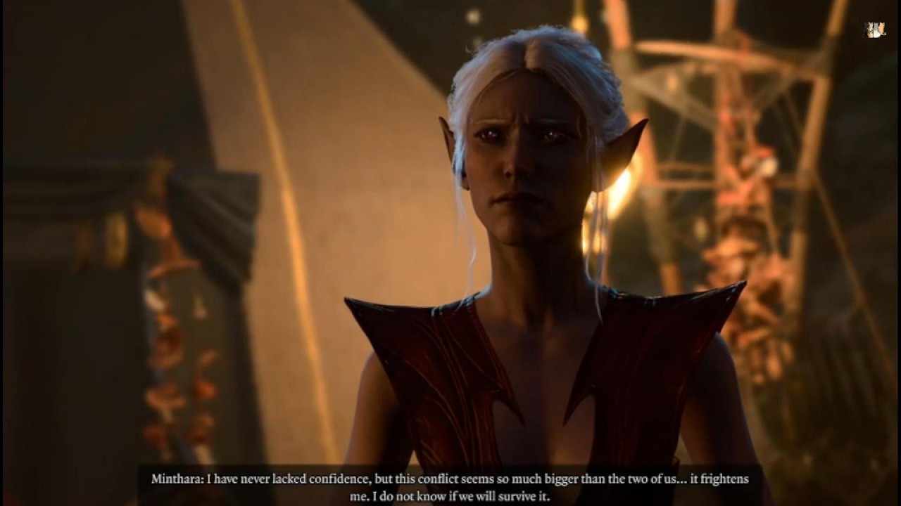 I belong only to you. #baldursgate3 #minthara #romance #drow #act2 #bg3