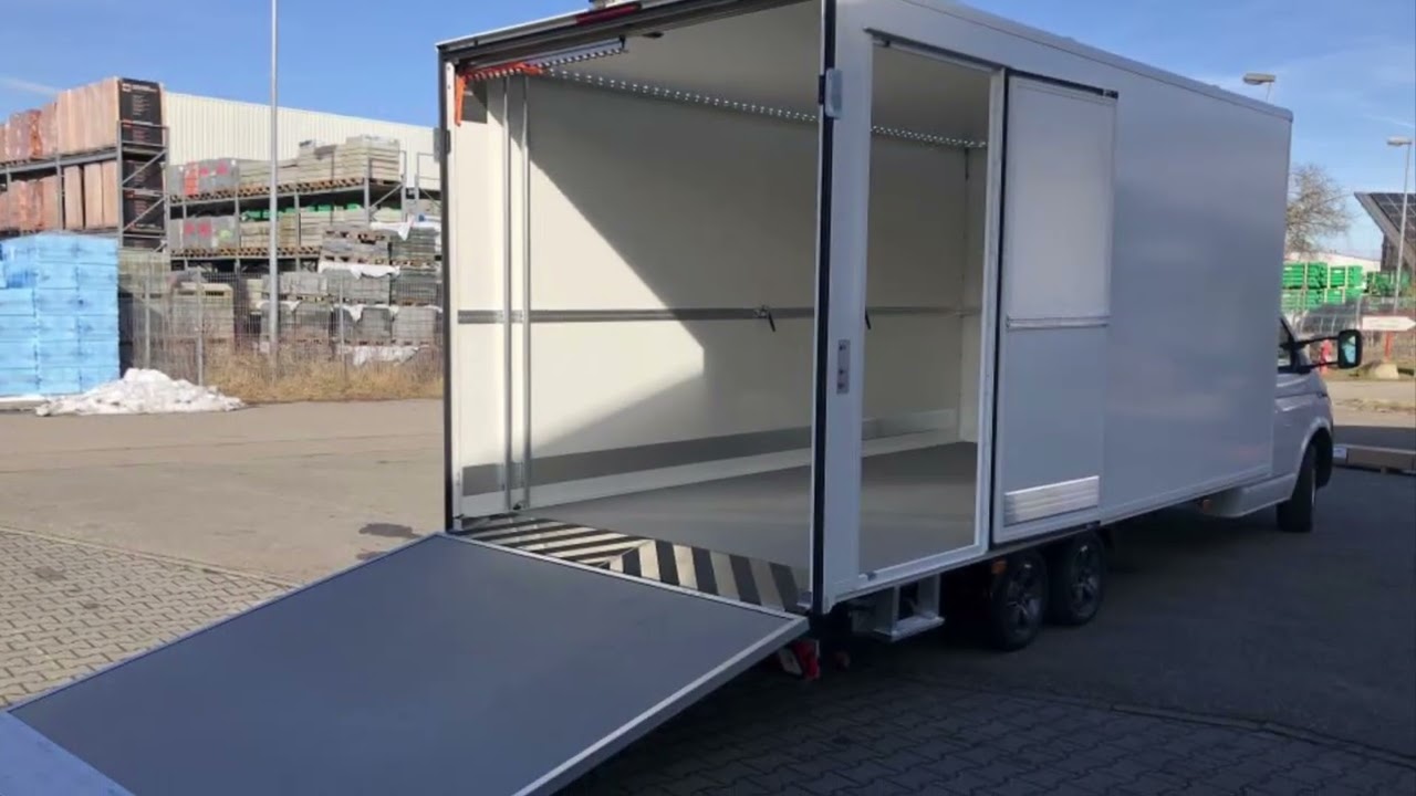 Tiefrahmenkoffer VW T6.1 Branchenbus Aufbau