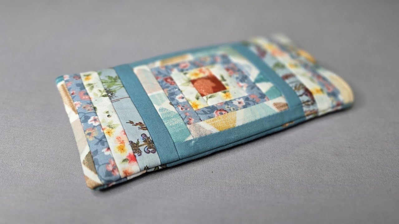 Amazing patchwork with scrap pieces