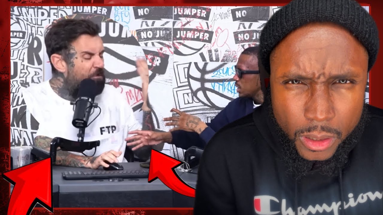 ADAM 22 CRASHES OUT ON MUNCHIE B