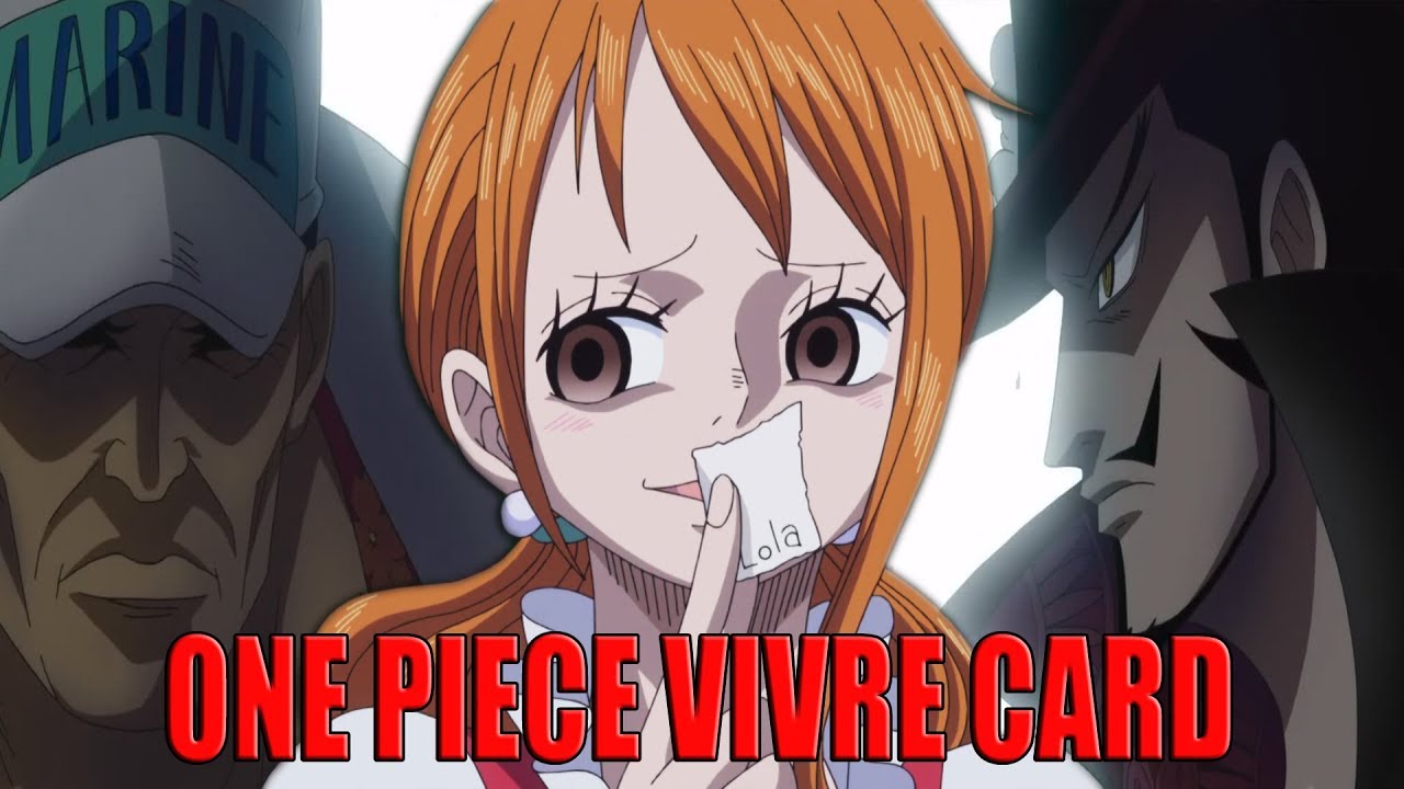 🔴 The One Piece Vivre Card Databooks - RT