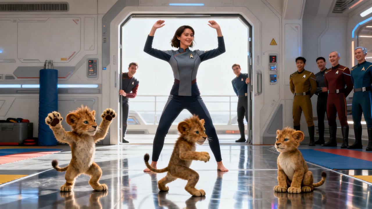 The Predator Cubs Saw the Human Stretch — Now They Start Each Day With ‘Warrior Pose | HFY