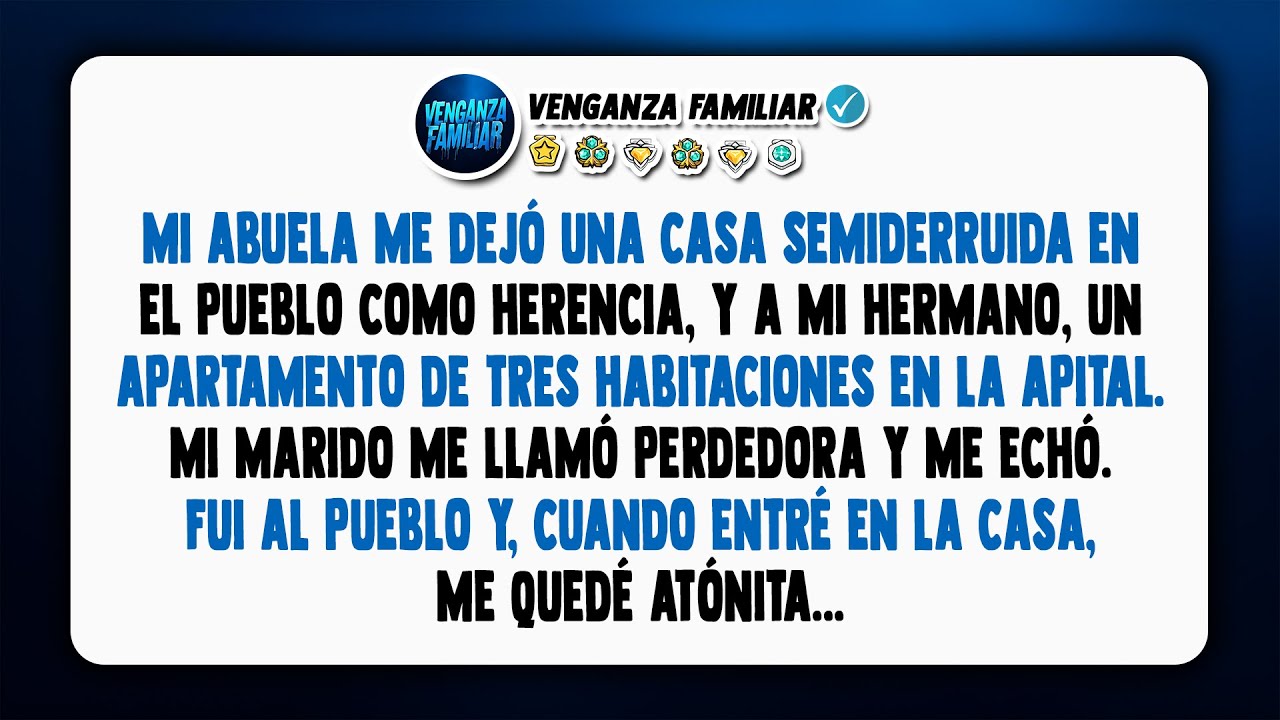 Mi abuela me dejó una casa en ruinas en el pueblo, pero cuando entré, me quedé atónita.