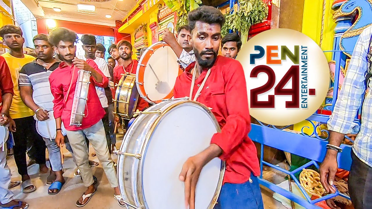 #PEN233 | Bengaluru Best Tamte players | Sri Muthyalamma Devi Car Festival | Yellamma Taptha Band