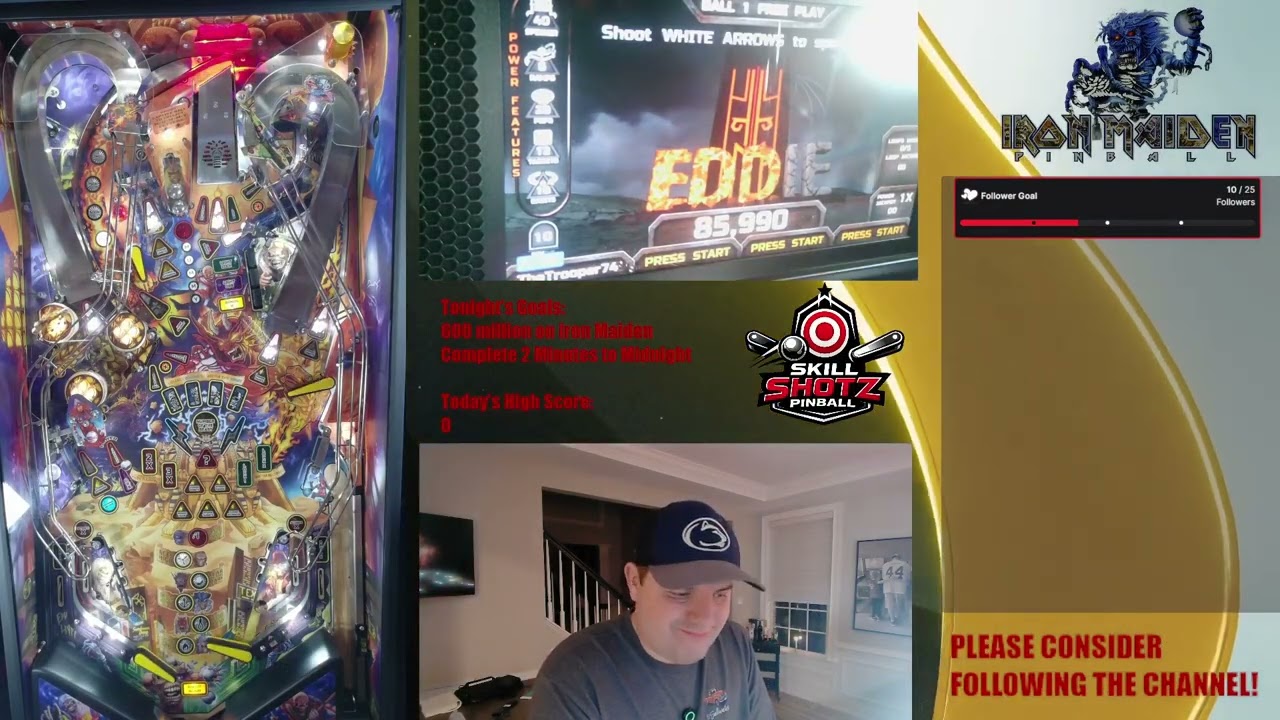 Casual Iron Maiden Pro Pinball gameplay