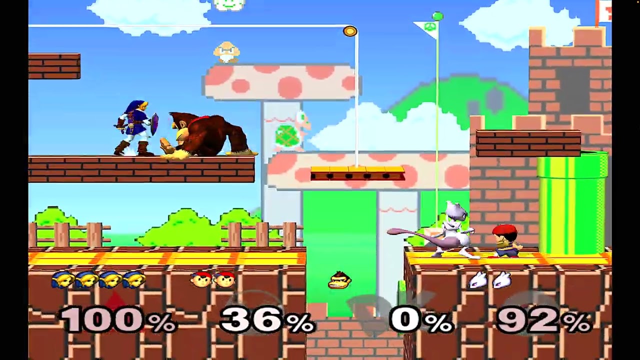 Super Smash Bros Melee - Link Fights