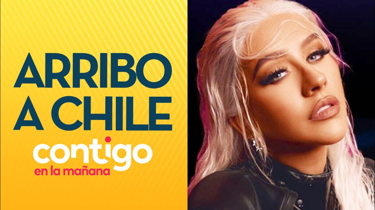Así fue la llegada de Christina Aguilera a Chile para el Festival de Viña - Contigo en La Mañana