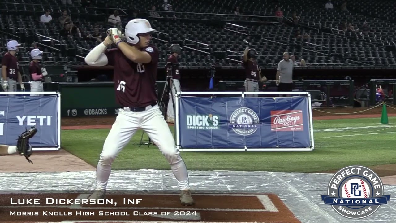 Luke Dickerson Prospect Video, Inf, Morris Knolls High School Class of 2024, #PGNational