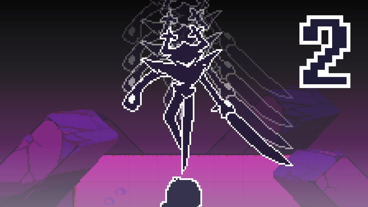 Had another dream about deltarune's ending so I recreated it from memory