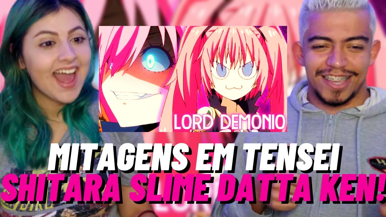 REACT - 13 MINUTOS DE MITAGEM EM TENSEI SHITARA SLIME DATTA KEN #1 | (uDeidara senpai)