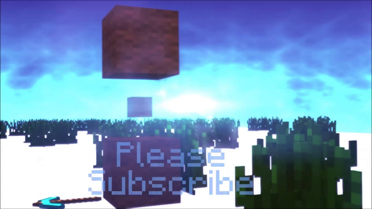 MinecraftProduced Short   Break Down Wood   A Minecraft Animation