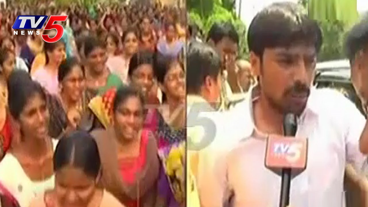 Students Protest At SV University | No Minimum Facilities To Girls : TV5 News