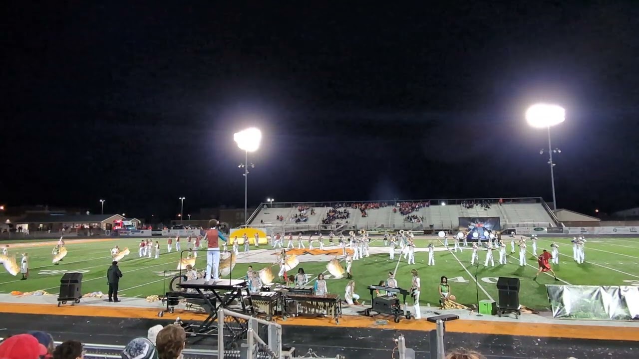 Musselman High School Marching Band perform 