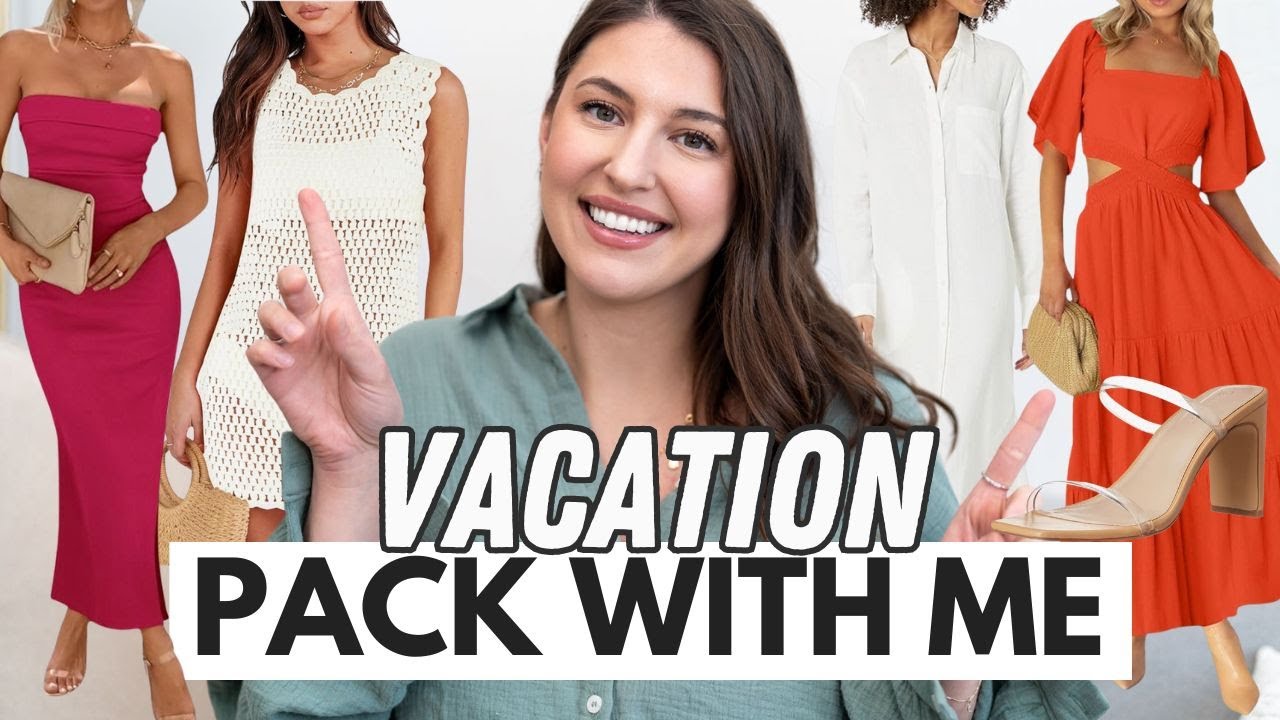 Pack with me for Vacation 🌴 Cancun & Caribbean Cruise